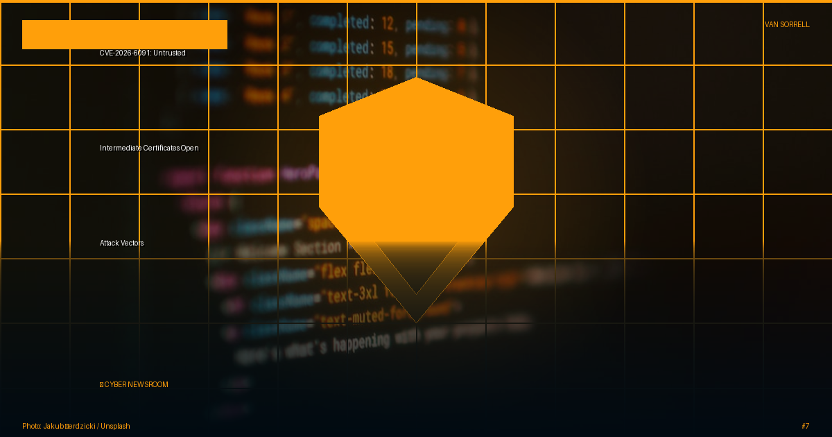 CVE-2026-6091: Untrusted Intermediate Certificates Open Attack Vectors