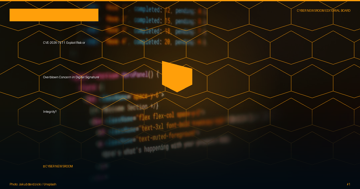 CVE-2026-7511: Exploit Risk or Overblown Concern in Digital Signature Integrity?