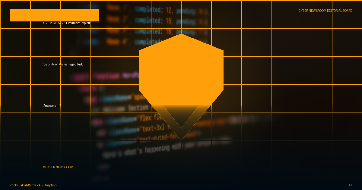 CVE-2026-57231 Podman: Exploit Viability or Mismanaged Risk Assessment?