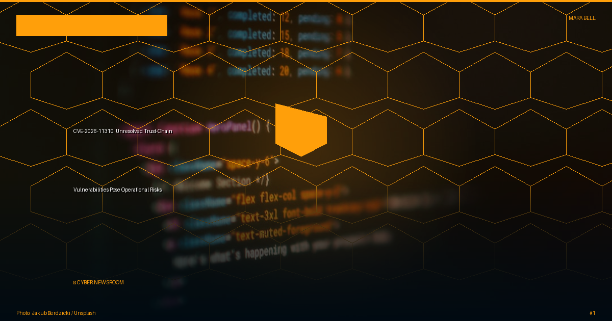 CVE-2026-11310: Unresolved Trust-Chain Vulnerabilities Pose Operational Risks