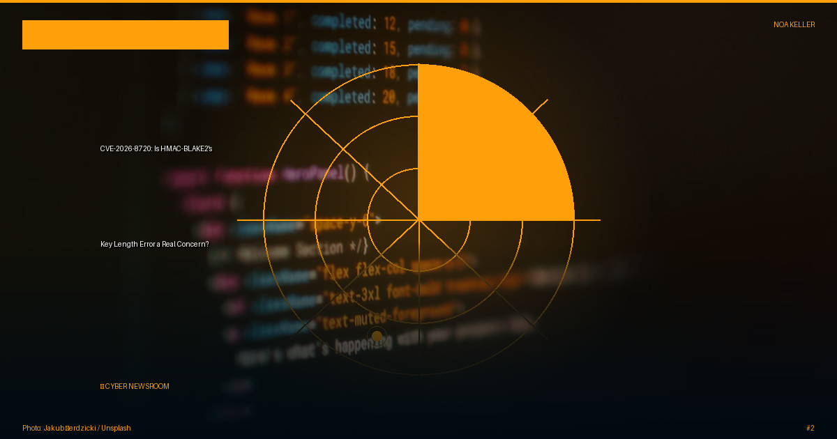 CVE-2026-8720: Is HMAC-BLAKE2's Key Length Error a Real Concern?