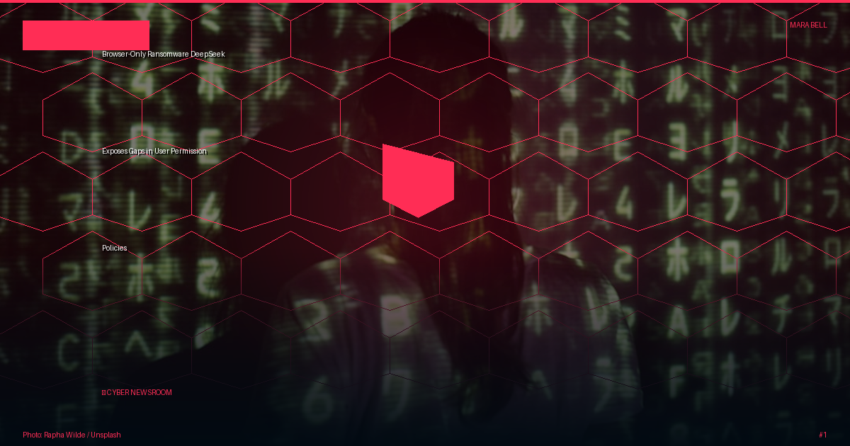 Browser-Only Ransomware DeepSeek Exposes Gaps in User Permission Policies