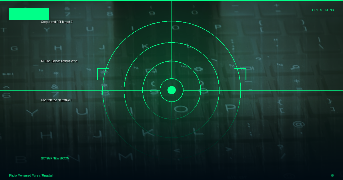 Google and FBI Target 2 Million-Device Botnet: Who Controls the Narrative?