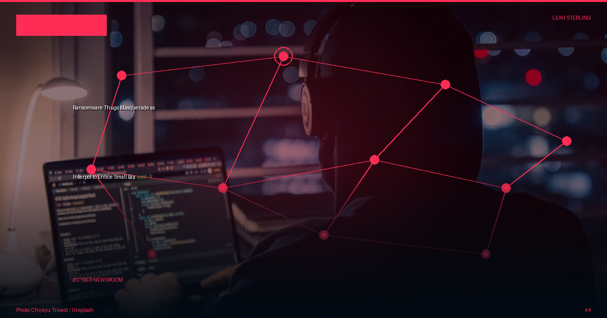 Ransomware Thugs Masquerade as Interpol to Entice Small Biz