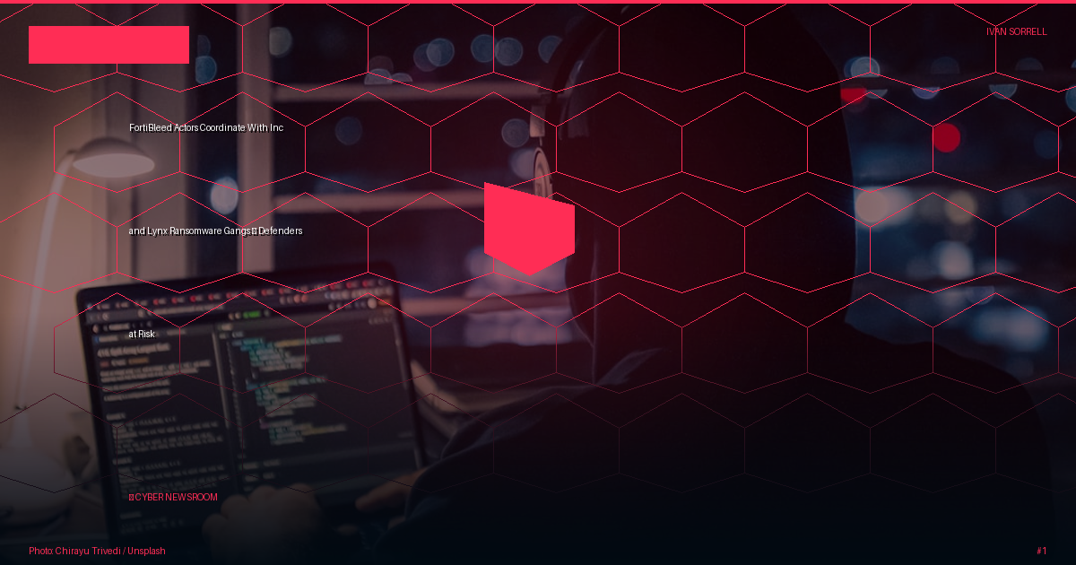 FortiBleed Actors Coordinate With Inc and Lynx Ransomware Gangs — Defenders at Risk