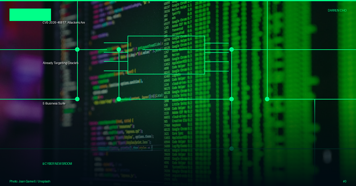 CVE-2026-46817: Attackers Are Already Targeting Oracle's E-Business Suite