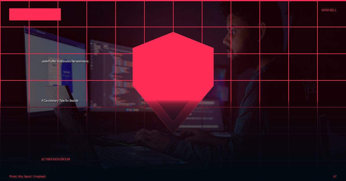 JadePuffer Automates Ransomware: A Cautionary Tale for Boards