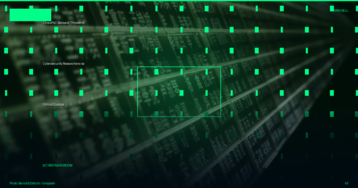 ChocoPoC Malware Threatens Cybersecurity Researchers via GitHub Exploits