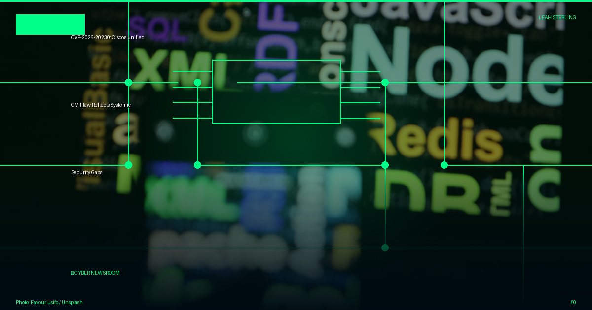 CVE-2026-20230: Cisco's Unified CM Flaw Reflects Systemic Security Gaps