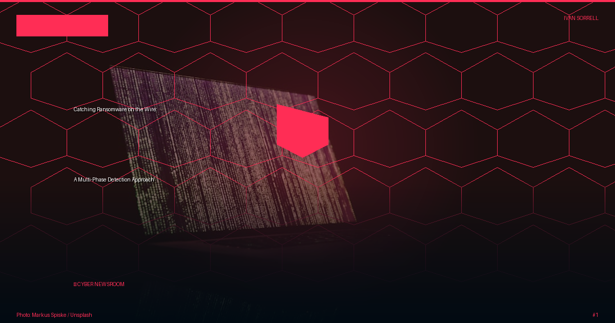 Catching Ransomware on the Wire: A Multi-Phase Detection Approach