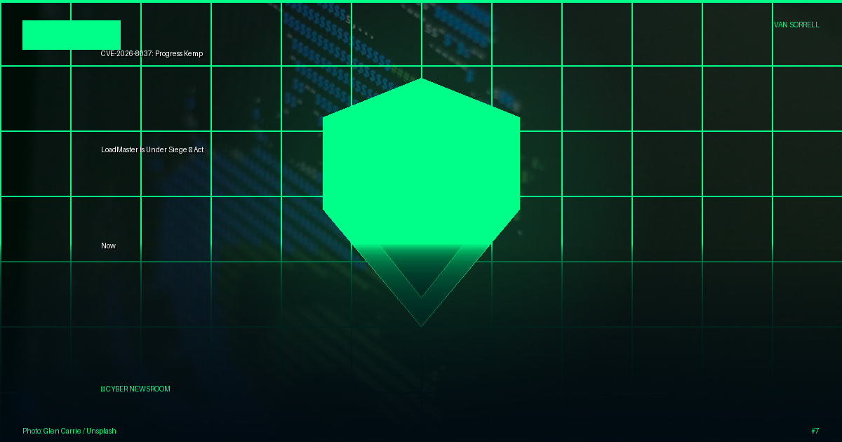 CVE-2026-8037: Progress Kemp LoadMaster Is Under Siege — Act Now
