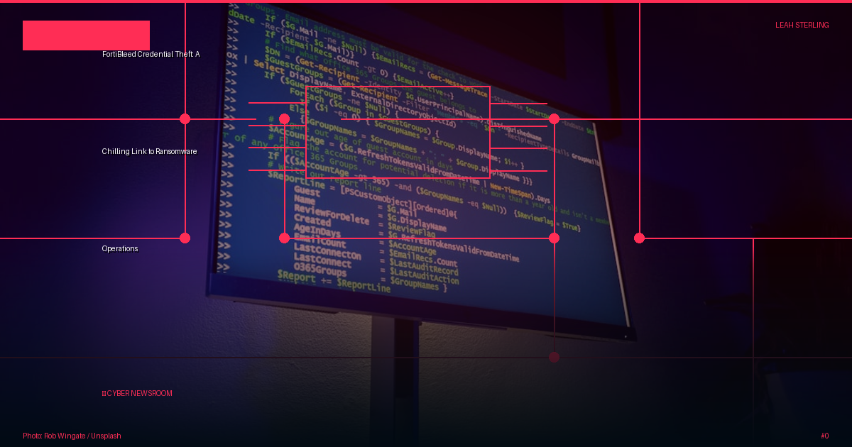 FortiBleed Credential Theft: A Chilling Link to Ransomware Operations