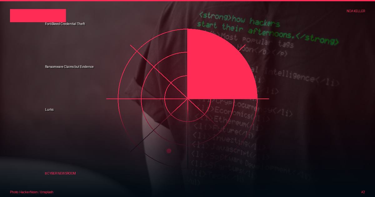 FortiBleed Credential Theft: Ransomware Claims but Evidence Lurks