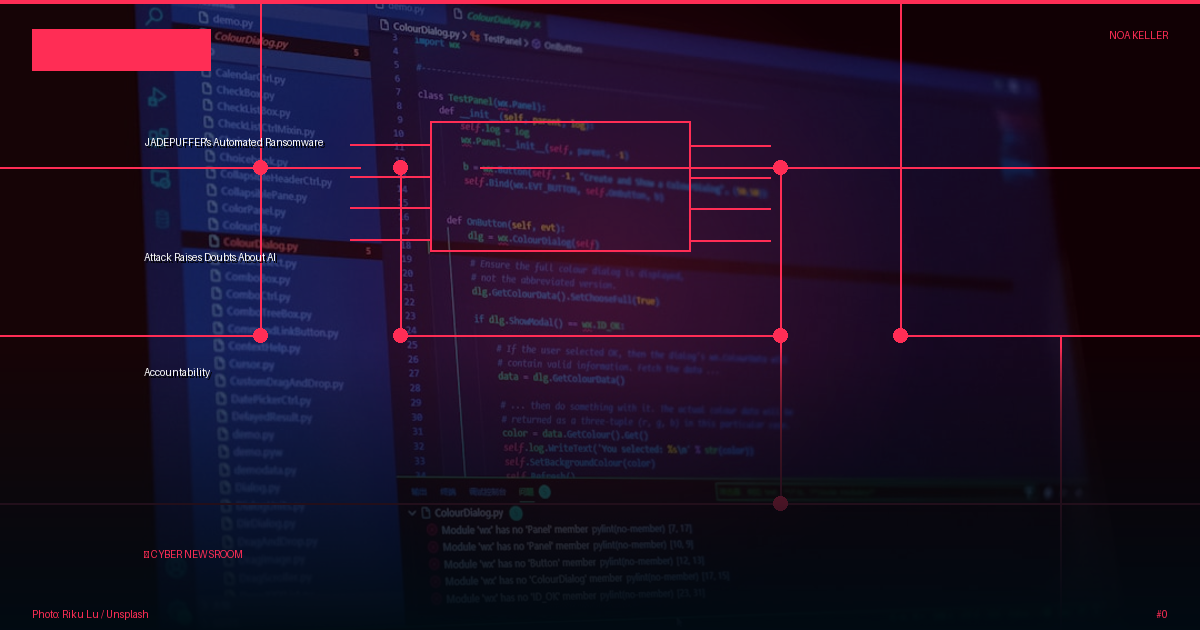 JADEPUFFER's Automated Ransomware Attack Raises Doubts About AI Accountability