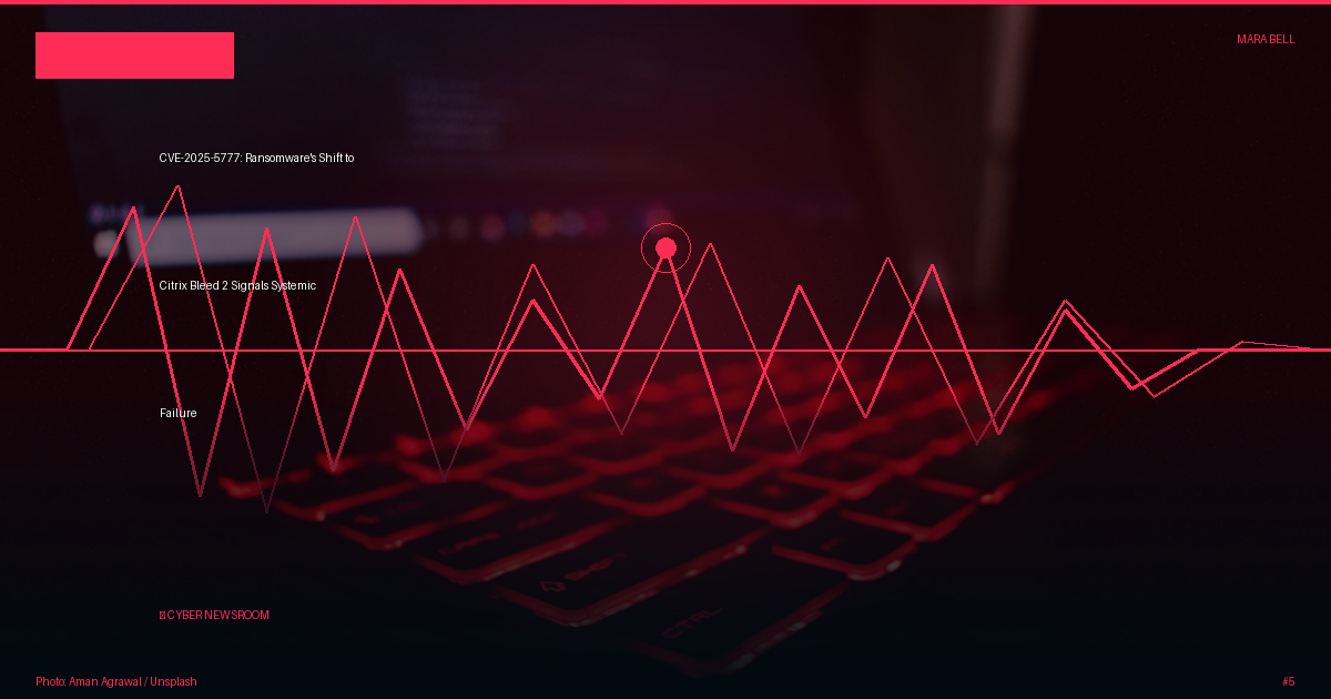 CVE-2025-5777: Ransomware's Shift to Citrix Bleed 2 Signals Systemic Failure
