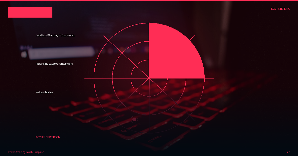 FortiBleed Campaign's Credential Harvesting Exposes Ransomware Vulnerabilities