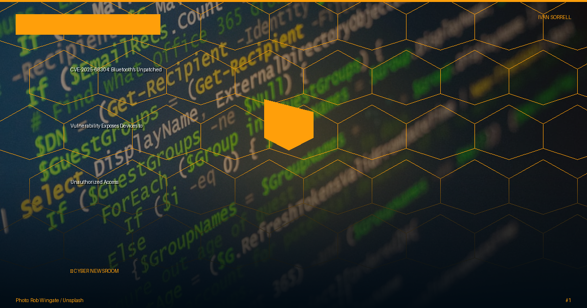 CVE-2025-68304: Bluetooth's Unpatched Vulnerability Exposes Devices to Unauthorized Access