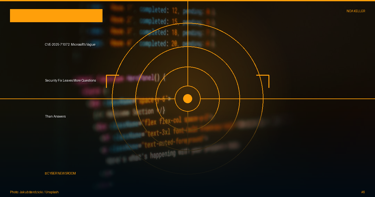CVE-2025-71072: Microsoft’s Vague Security Fix Leaves More Questions Than Answers