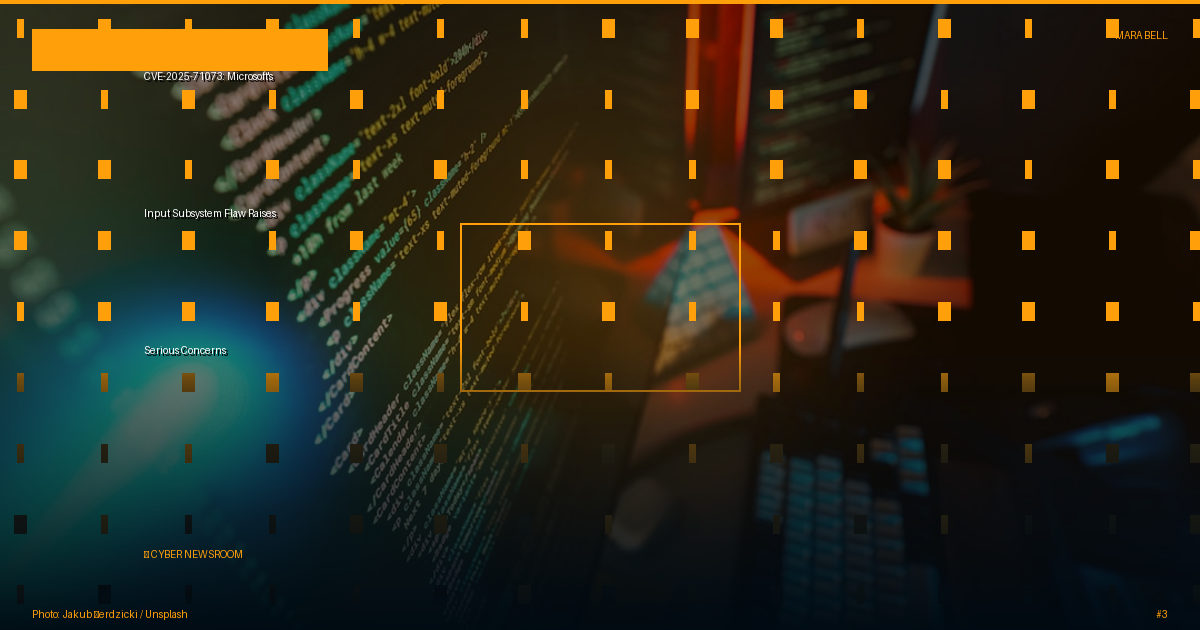 CVE-2025-71073: Microsoft's Input Subsystem Flaw Raises Serious Concerns