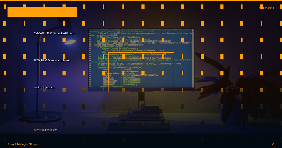 CVE-2025-21892: Unresolved Flaws in RDMA/MLX5 Driver Are an Exploit Waiting to Happen