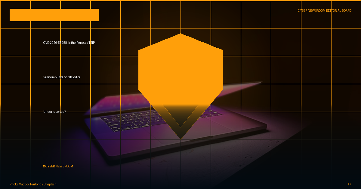 CVE-2026-55958: Is the Renesas TSIP Vulnerability Overstated or Underreported?