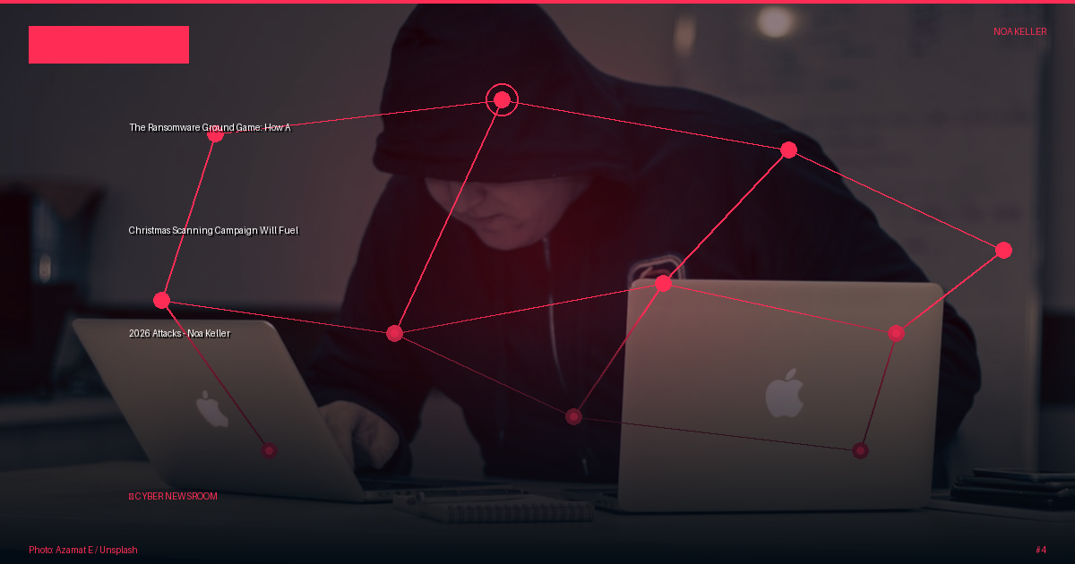 The Ransomware Ground Game: How A Christmas Scanning Campaign Will Fuel 2026 Attacks - Noa Keller