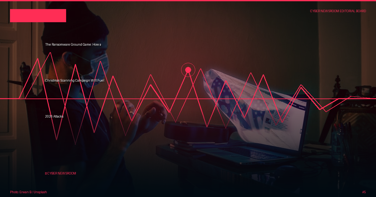 The Ransomware Ground Game: How a Christmas Scanning Campaign Will Fuel 2026 Attacks