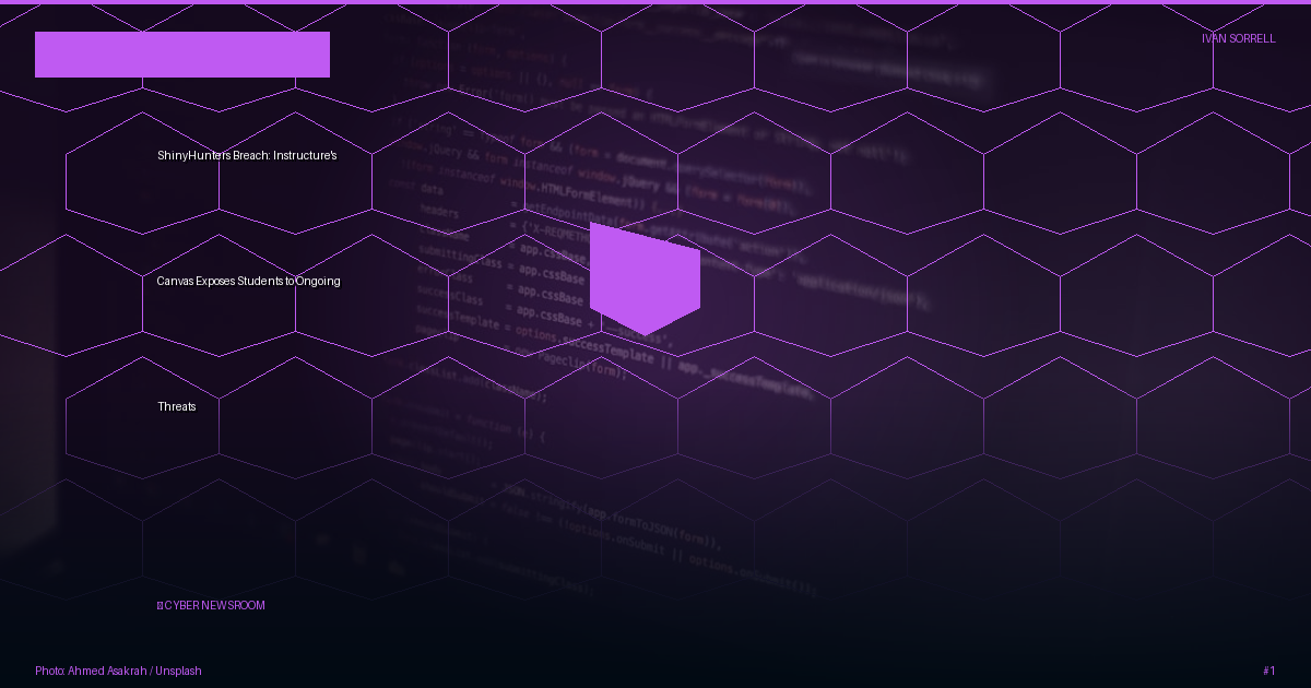 ShinyHunters Breach: Instructure's Canvas Exposes Students to Ongoing Threats