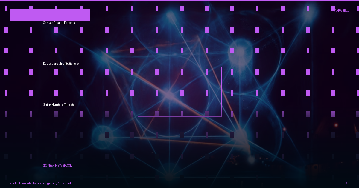 Canvas Breach Exposes Educational Institutions to ShinyHunters Threats