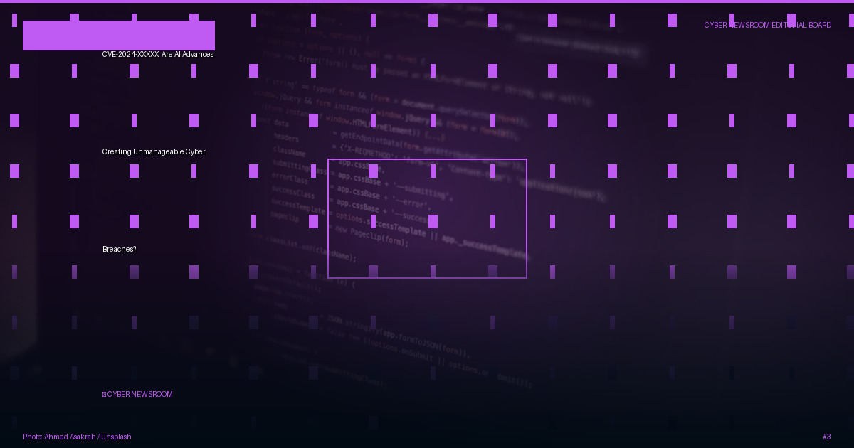 CVE-2024-XXXXX: Are AI Advances Creating Unmanageable Cyber Breaches?