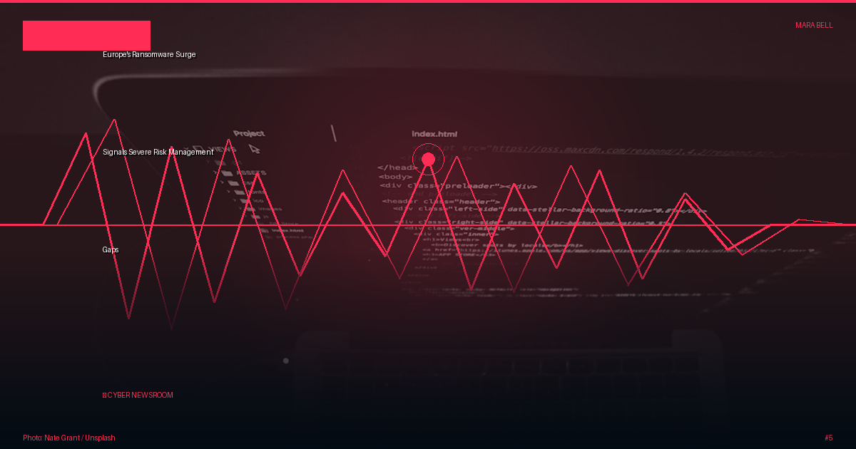 Europe's Ransomware Surge Signals Severe Risk Management Gaps