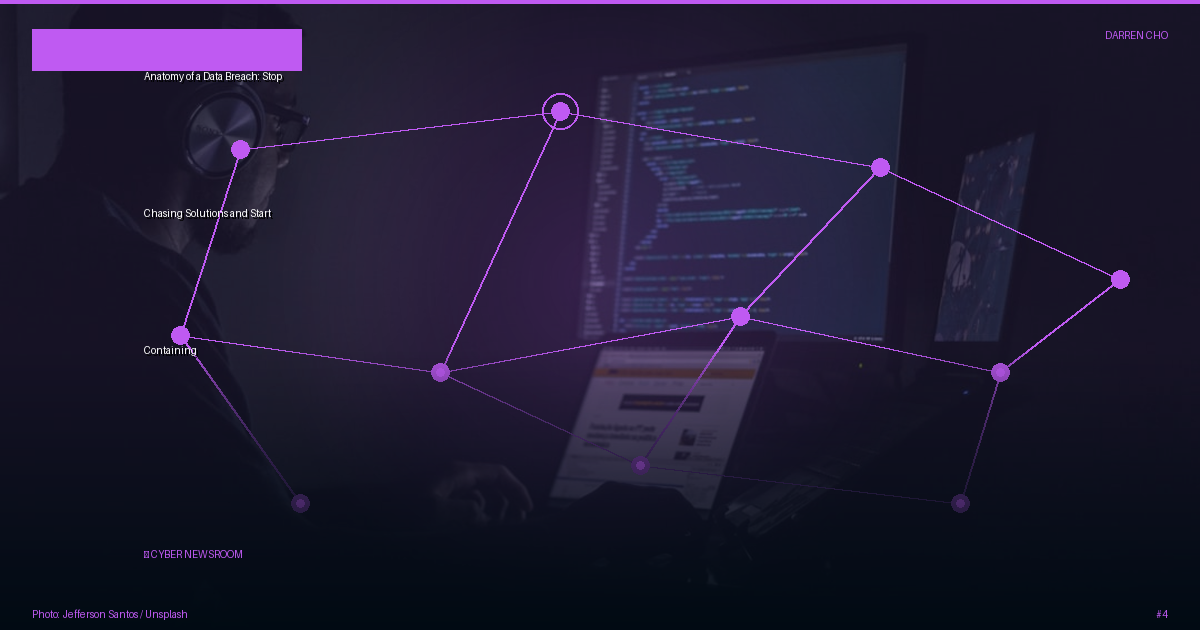 Anatomy of a Data Breach: Stop Chasing Solutions and Start Containing