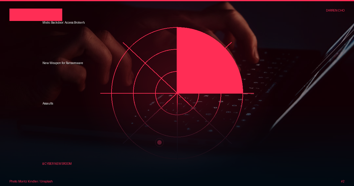 Mistic Backdoor: Access Broker's New Weapon for Ransomware Assaults