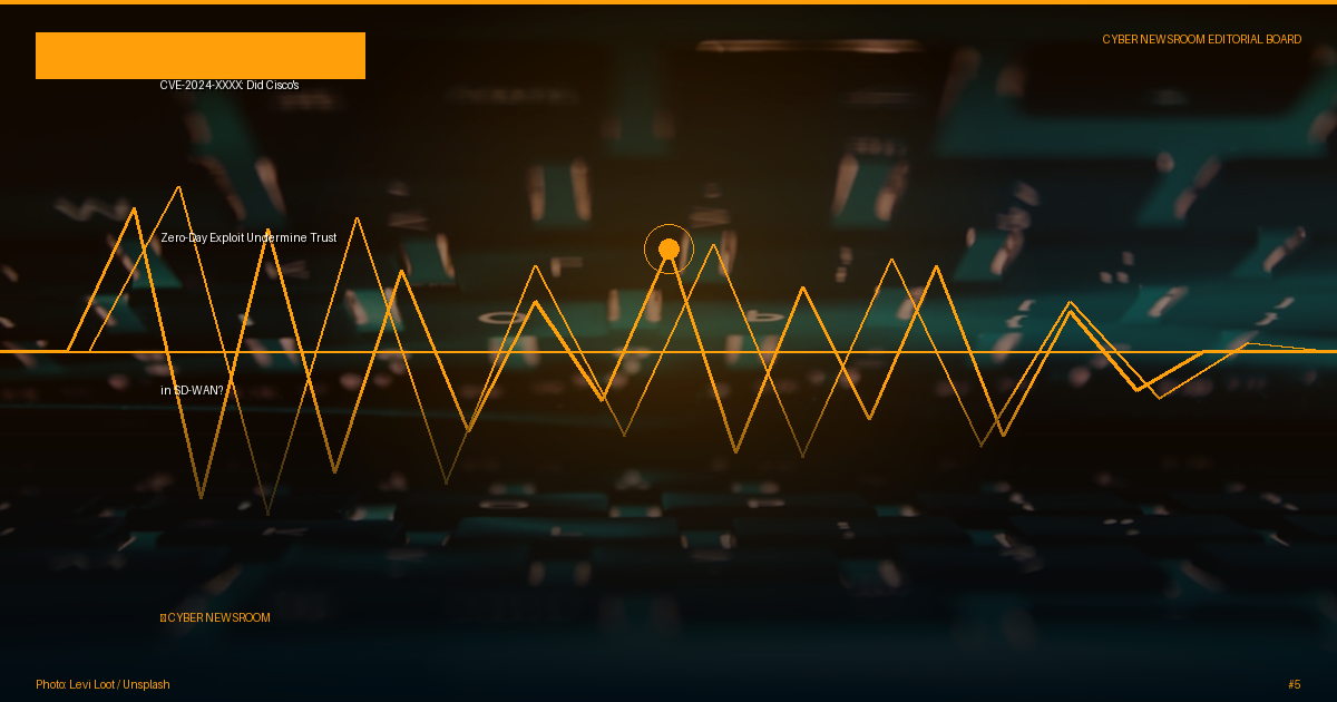 CVE-2024-XXXX: Did Cisco's Zero-Day Exploit Undermine Trust in SD-WAN?