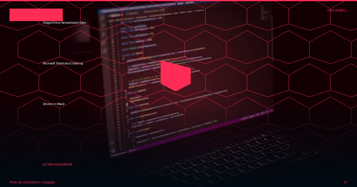 DragonForce Ransomware Uses Microsoft Teams as a Cloaking Device in Attack