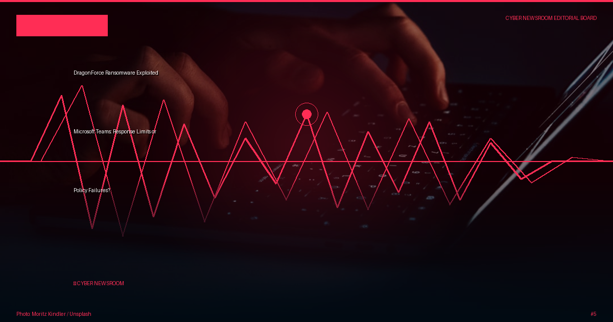 DragonForce Ransomware Exploited Microsoft Teams: Response Limits or Policy Failures?