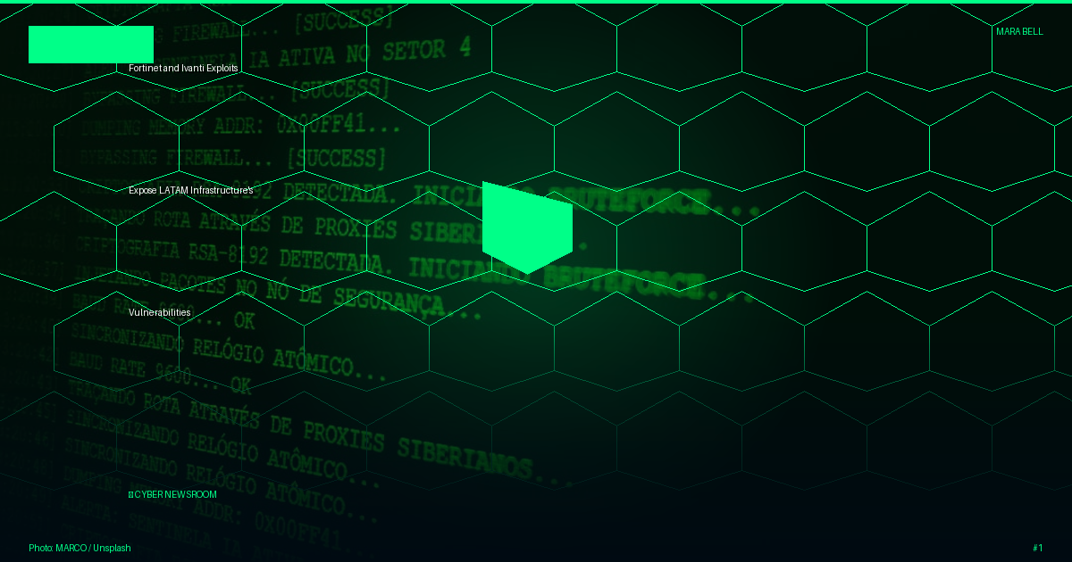 Fortinet and Ivanti Exploits Expose LATAM Infrastructure's Vulnerabilities