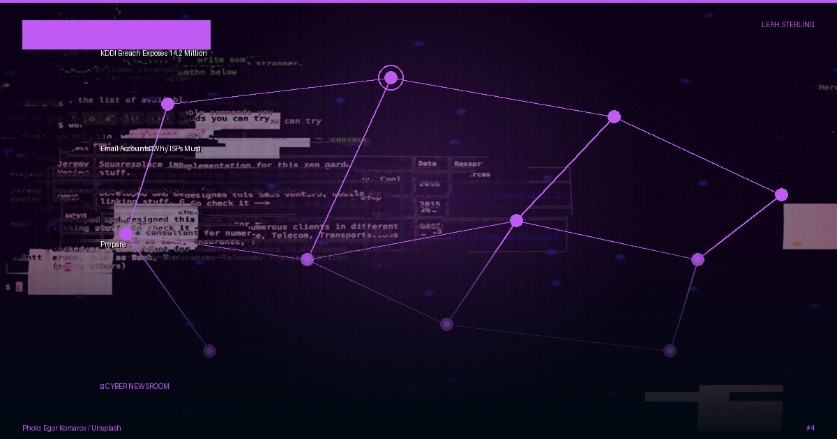 KDDI Breach Exposes 14.2 Million Email Accounts—Why ISPs Must Prepare