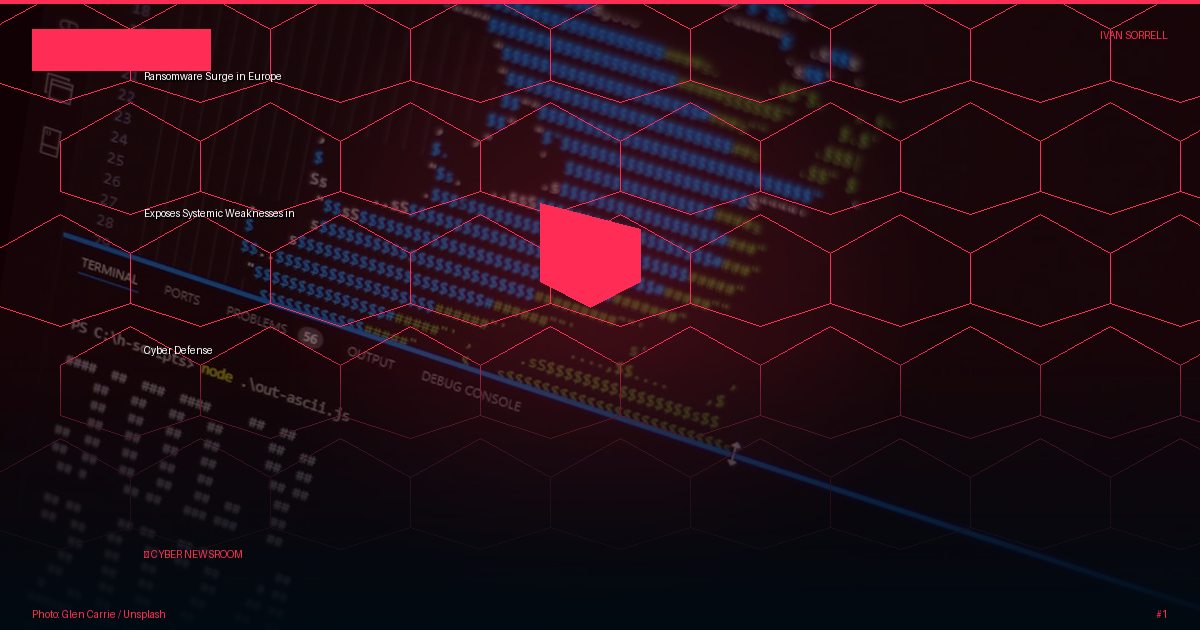 Ransomware Surge in Europe Exposes Systemic Weaknesses in Cyber Defense