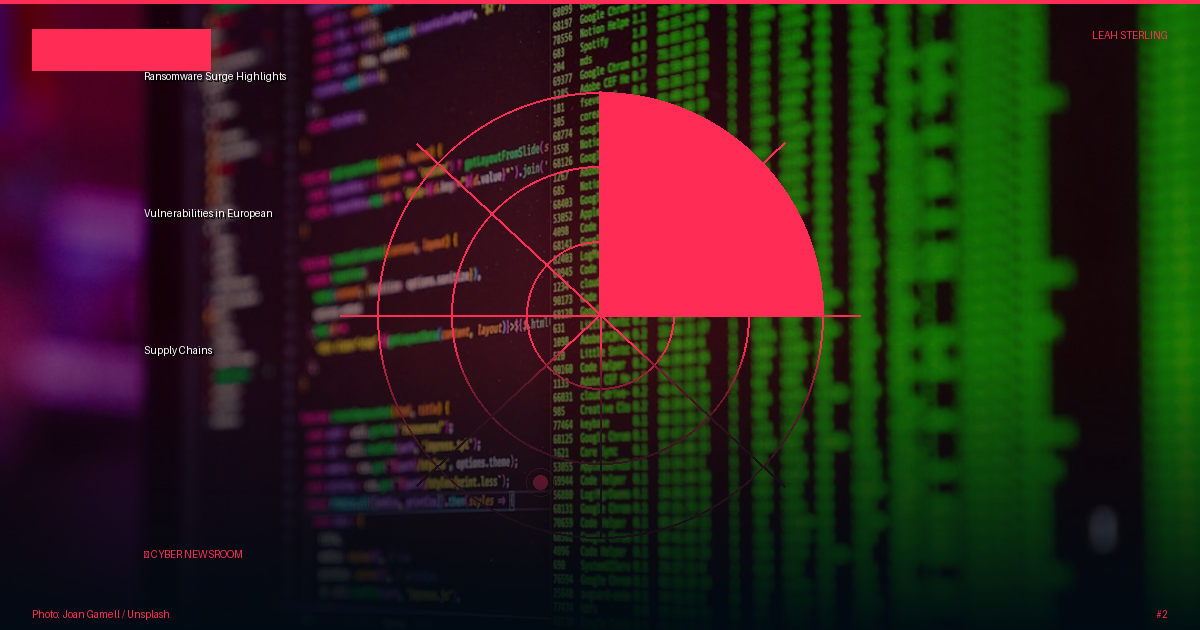 Ransomware Surge Highlights Vulnerabilities in European Supply Chains