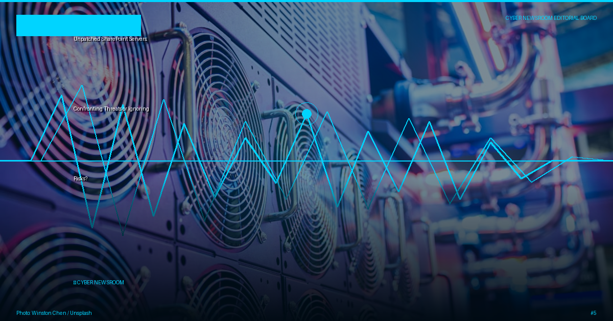 Unpatched SharePoint Servers: Confronting Threats or Ignoring Risks?