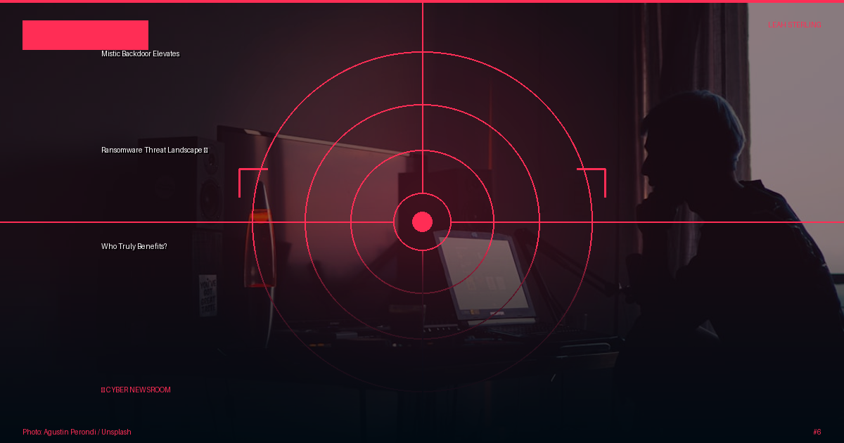 Mistic Backdoor Elevates Ransomware Threat Landscape – Who Truly Benefits?