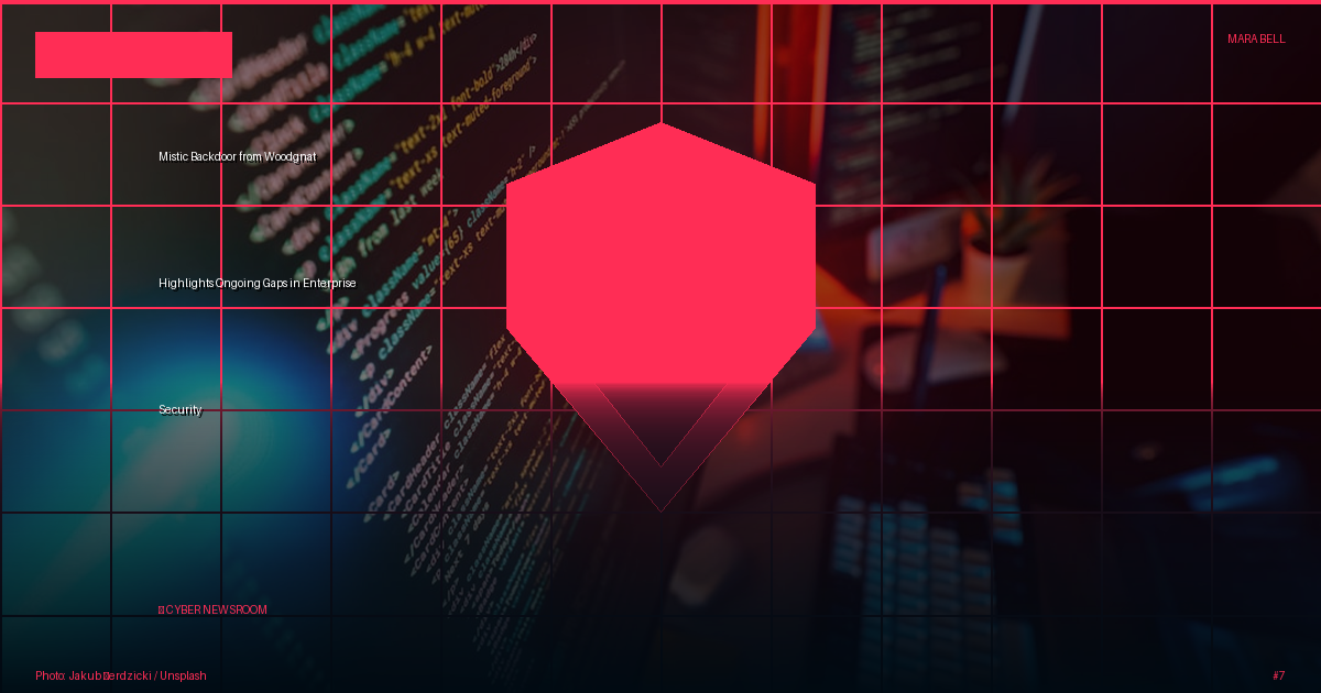 Mistic Backdoor from Woodgnat Highlights Ongoing Gaps in Enterprise Security