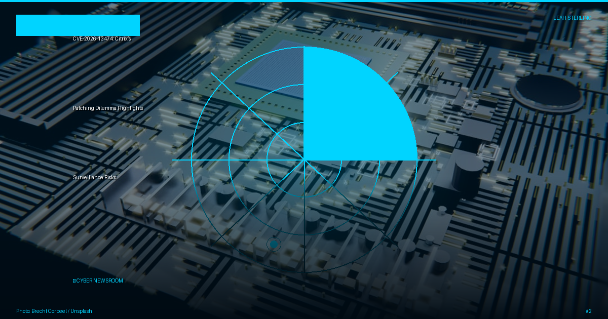 CVE-2026-13474: Citrix’s Patching Dilemma Highlights Surveillance Risks