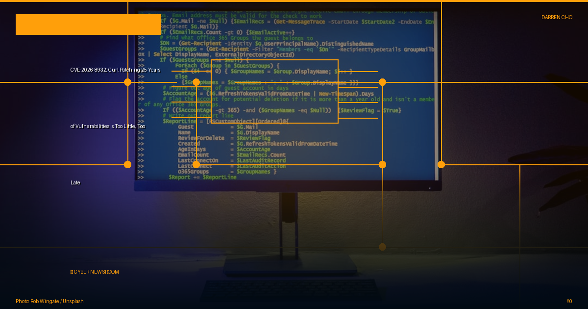 CVE-2026-8932: Curl Patching 25 Years of Vulnerabilities Is Too Little, Too Late