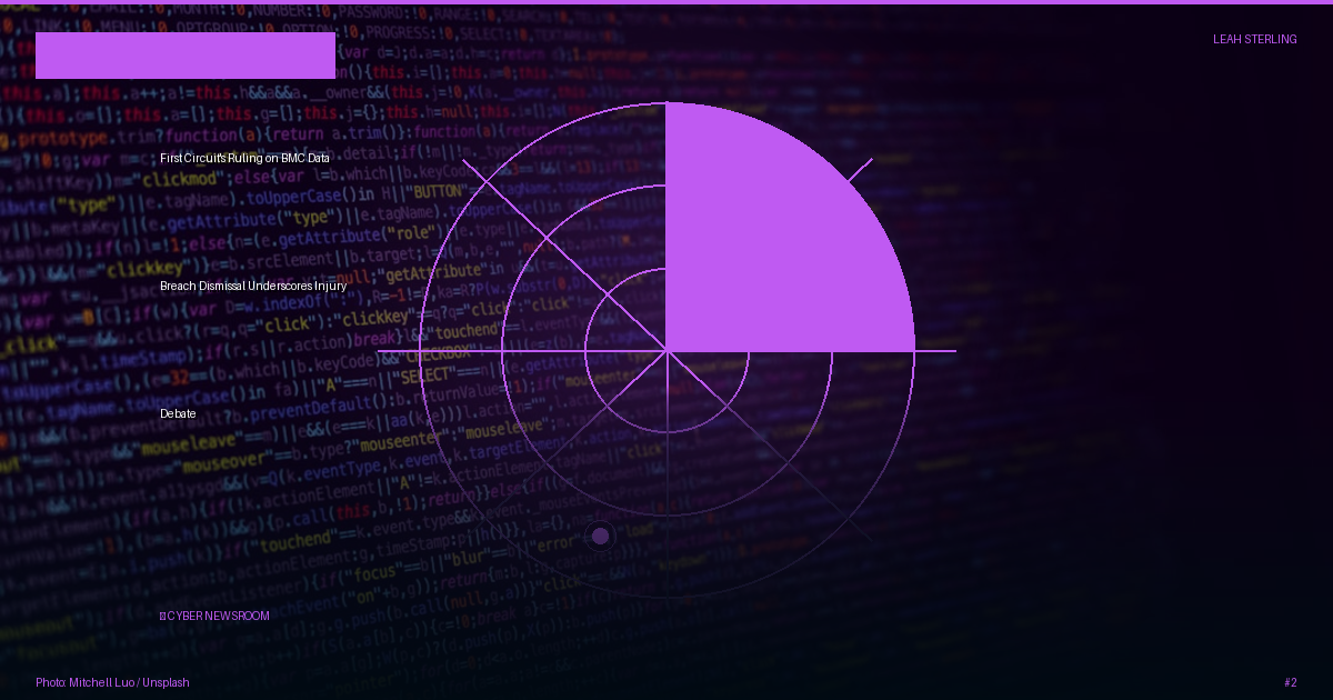 First Circuit's Ruling on BMC Data Breach Dismissal Underscores Injury Debate