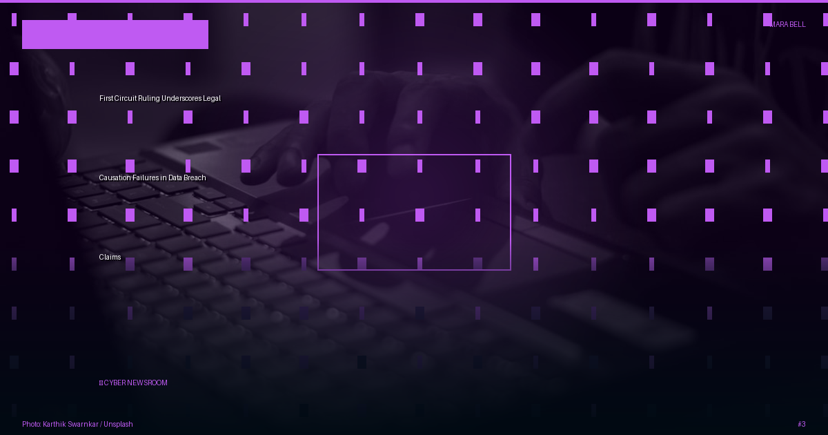 First Circuit Ruling Underscores Legal Causation Failures in Data Breach Claims