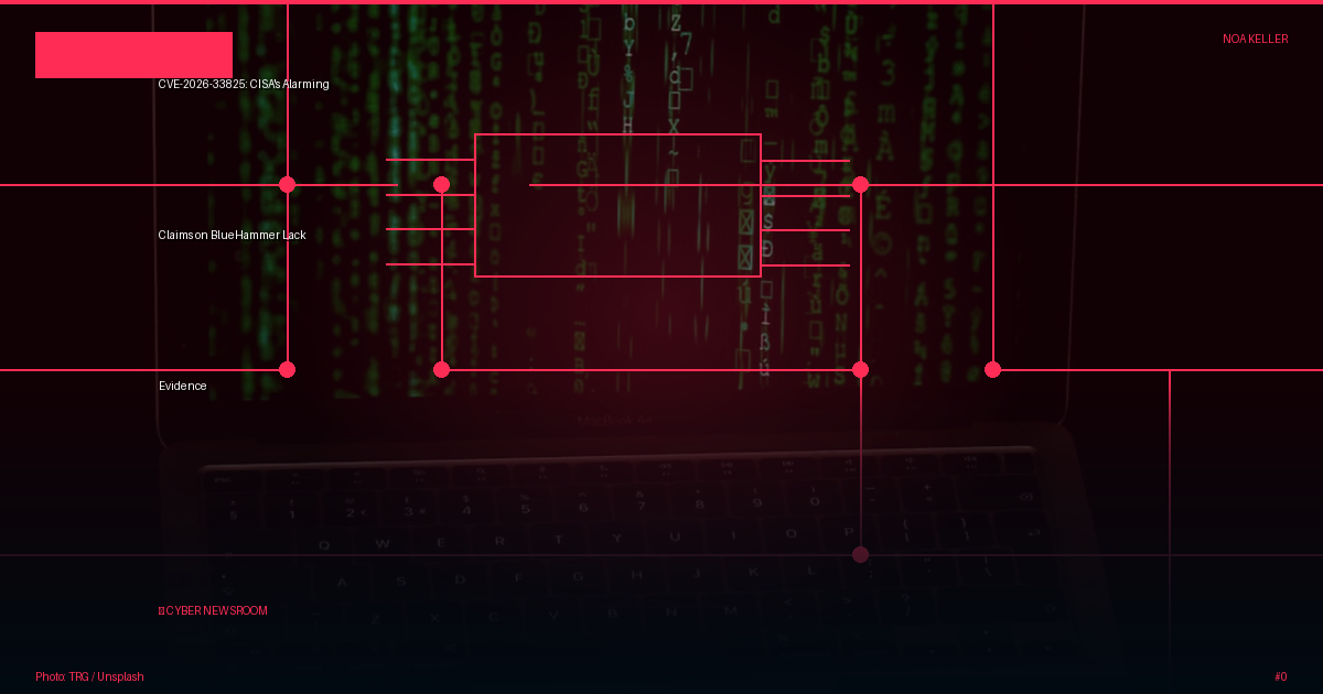 CVE-2026-33825: CISA's Alarming Claims on BlueHammer Lack Evidence