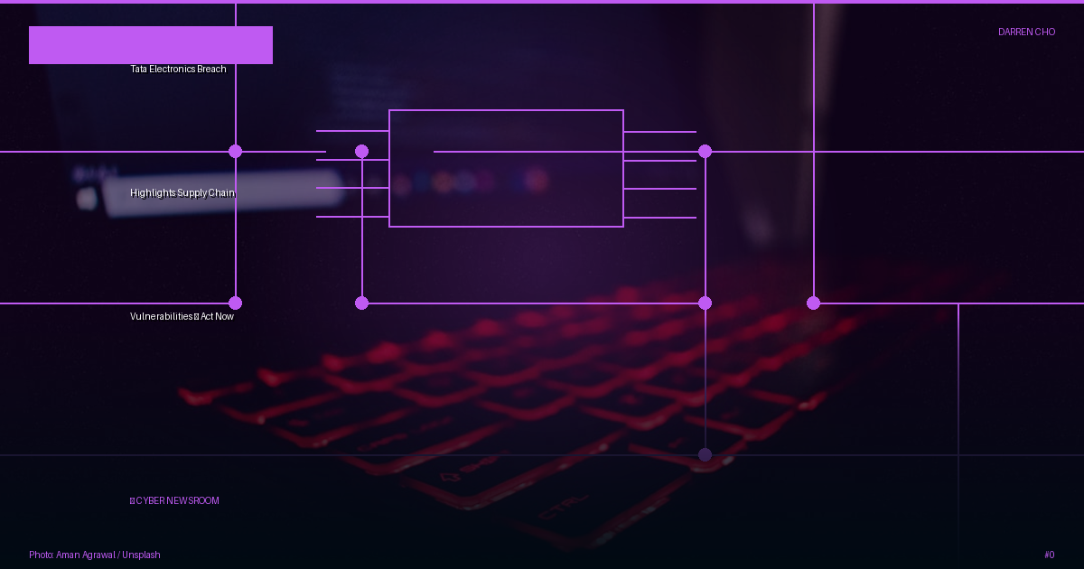 Tata Electronics Breach Highlights Supply Chain Vulnerabilities — Act Now