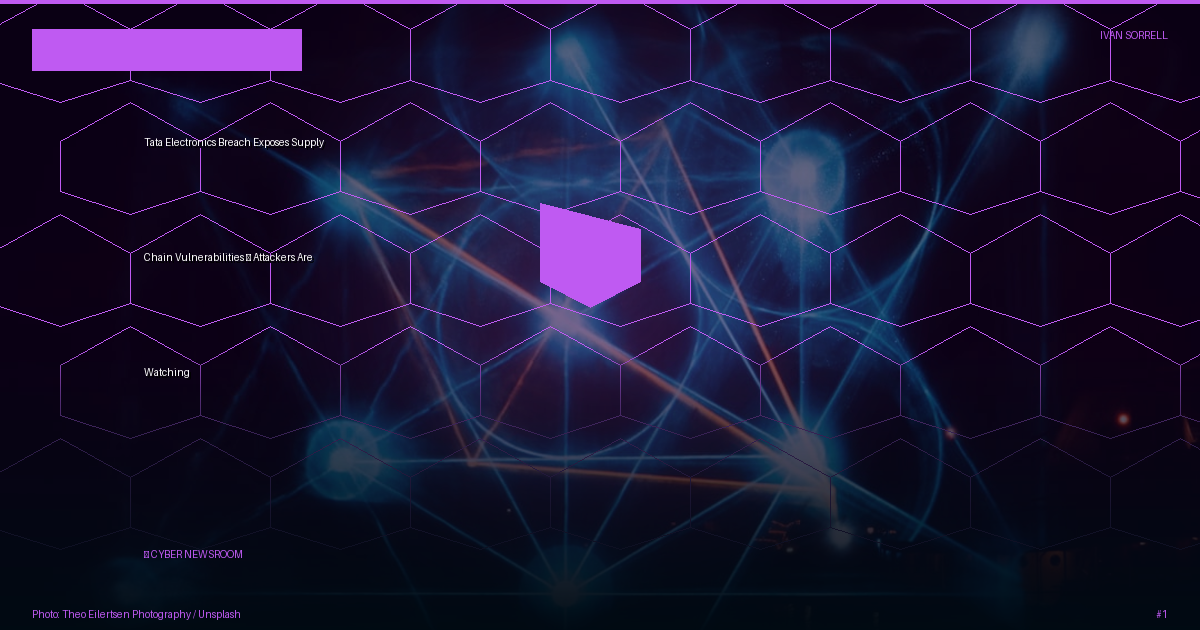 Tata Electronics Breach Exposes Supply Chain Vulnerabilities — Attackers Are Watching